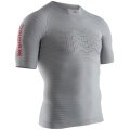 X-Bionic Laufshirt Running Effektor 4.0 Kurzarm enganliegend grau Herren