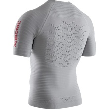 X-Bionic Laufshirt Running Effektor 4.0 Kurzarm enganliegend grau Herren