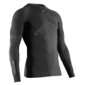 X-Bionic Funktions-Langarmshirt Energizer 4.0 Shirt 2023 Unterwäsche anthrazitgrau/charcoal Herren