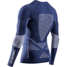 X-Bionic Funktions-Langarmshirt Rundhals Energy Accumulator 4.0 Unterwäsche marineblau/weiss Herren