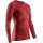 X-Bionic Funktions-Langarmshirt Rundhals Energy Accumulator 4.0 Unterwäsche weinrot/orange Herren