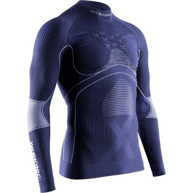 X-Bionic Funktions-Langarmshirt Energy Accumulator 4.0 Turtle Neck marineblau Herren