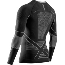 X-Bionic Funktions-Langarmshirt Energy Accumulator Light (ideale Thermoregulation) Unterwäsche schwarz/grau Herren