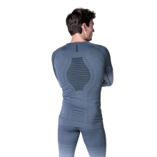 X-Bionic Langarmshirt Invent FX (temperaturregulierung) Unterwäsche grau/lime Herren