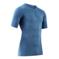 X-Bionic Laufshirt Xceed Ride Run Shirt (optimale Thermoregulation) slateblau/marine Herren