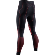 X-Bionic Unterziehhose Pant Moto Energizer 4.0 Pant lang Unterwäsche schwarz/rot Herren