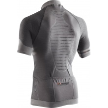 X-Bionic Fahrrad-Shirt Fennec 4.0 Full Zip grau Herren