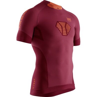 X-Bionic Laufshirt Invent 4.0 Running rot Herren