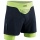 X-Bionic Laufhose Short Running Effektor 4D Streamlite (eingehängte Innenhose) kurz schwarz/lime Herren