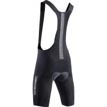 X-Bionic Fahrradhose Bike The Trick 4.0 BIB Short Padded schwarz/weiss Herren