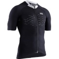 X-Bionic Fahrrad-Shirt The Trick 4.0 Full-Zip Kurzarm schwarz Herren