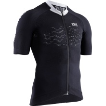 X-Bionic Fahrrad-Shirt The Trick 4.0 Full-Zip Kurzarm schwarz Herren