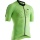 X-Bionic Fahrrad-Shirt Full-Zip The Trick 4.0 Kurzarm limegrün Herren