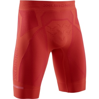 X-Bionic Laufhose Short Running The Trick 4.0 kurz rot Herren