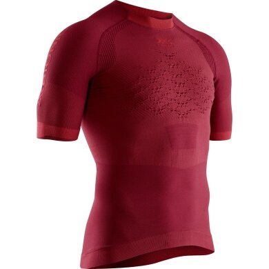 X-Bionic Laufshirt The Trick 4.0 Running Kurzarm rot Herren