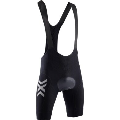 X-Bionic Fahrradhose Bike Twyce 4.0 BIB Short Padded schwarz/melange Herren