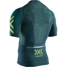 X-Bionic Fahrrad-Shirt Twyce 4.0 Kurzarm-Full-Zip dunkelgrün Herren