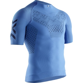 X-Bionic Laufshirt Twyce 4.0 Running Kurzarm enganliegend blau Herren