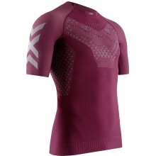 X-Bionic Laufshirt Twyce 4.0 Running Kurzarm enganliegend weinrot Herren