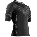 X-Bionic Laufshirt Twyce Race Shirt (enganliegend) Kurzarm schwarz/charcoal Herren