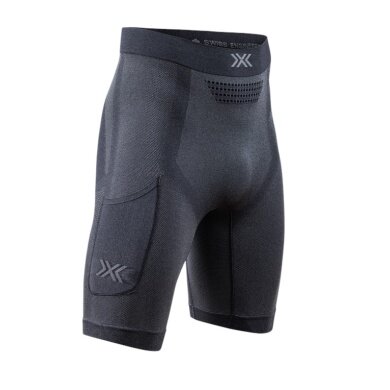 X-Bionic Laufhose Xceed Ride Run Short Tight (optimale Thermoregulation) kurz schwarz Herren