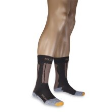 X-Socks Reitsocke Riding Silver Short schwarz/braun - 1 Paar