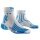 X-Socks Laufsocke Run Speed Two 4.0 hellgrau/blau Herren - 1 Paar