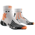 X-Socks Laufsocke Run Speed Two 4.0 weiss/schwarz/orange Herren - 1 Paar