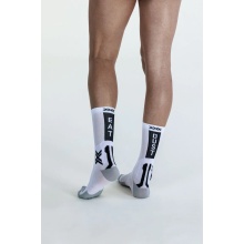 X-Socks Radsocke Bike Perform Crew weiss/schwarz Herren - 1 Paar