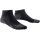 X-Socks Laufsocke Run Discover Low Cut schwarz/charcoal Herren - 1 Paar