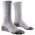 X-Socks Laufsocke Run Perform Crew weiss/grau Herren - 1 Paar