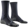 X-Socks Laufsocke Trailrun Discover Crew (für Traillaufe) schwarz/charcoal Herren - 1 Paar