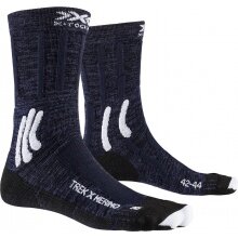 X-Socks Trekkingsocke Trek X Merino 4.0 dunkelblau - 1 Paar