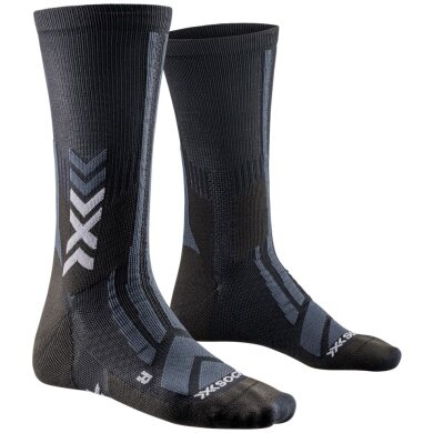 X-Socks Trekkingsocke Perform Dual Layer Crew schwarz/charcoal Herren - 1 Paar