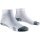 X-Socks Laufsocke Run Discover Ankle weiss/grau Herren - 1 Paar