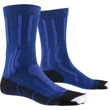 X-Socks Trekkingsocke Trek X Merino 4.0 blau melange - 1 Paar