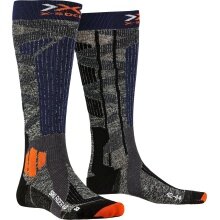 X-Socks Skisocke Ski Rider 4.0 anthrazit/blau Herren - 1 Paar