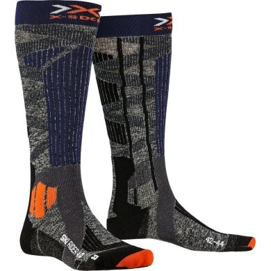 X-Socks Skisocke Ski Rider 4.0 anthrazit/blau Herren - 1 Paar