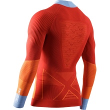 X-Bionic Funktions-Langarmshirt Energy Accumulator 4.0 Levada Turtle Neck Unterwäsche orange/rot Herren