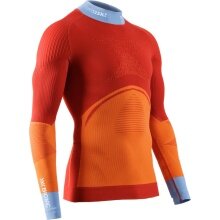 X-Bionic Funktions-Langarmshirt Energy Accumulator 4.0 Levada Turtle Neck Unterwäsche orange/rot Herren