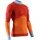 X-Bionic Funktions-Langarmshirt Energy Accumulator 4.0 Levada Turtle Neck Unterwäsche orange/rot Herren