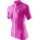 X-Bionic Bike The Trick Short Sleeve Full Zip pink Damen