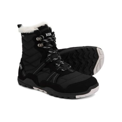 Xero Shoes Minimal-Winterstiefel Alpine Snow Boot (warm, wasserdicht, gefüttert) schwarz Damen