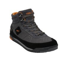 Xero Shoes Minimal-Wanderschuhe Ridgeway (wasserdicht, leicht) asphaltgrau/schwarz Herren