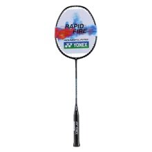 Yonex Badmintonschläger Nanoflare RC (grifflastig, mittel) schwarz/grau - besaitet -