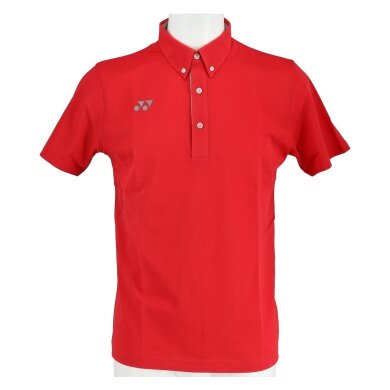 Yonex Sport-Polo Pique rot Herren