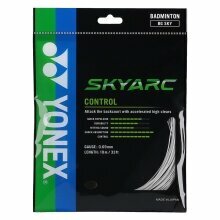 Yonex Badmintonsaite Skyarc 0.69 (Komfort+Kontrolle) weiss 10m Set