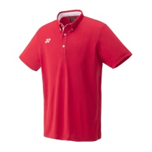 Yonex Sport-Polo Small Logo #22 rot Herren