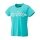 Yonex Sport-Shirt Tennis Print #22 aquablau Damen