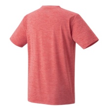 Yonex Sport-Tshirt Practice (100% Polyester) 2024 pink/rot Herren